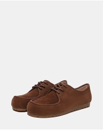 EVERAU - EverAU Ugg Brandon Cow Suede Upper Loafer Oxfords Flats