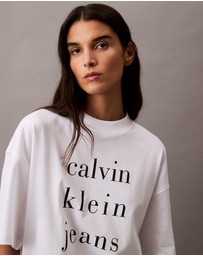 Calvin Klein Jeans - Spaced Logo Graphic Relaxed T-Shirt