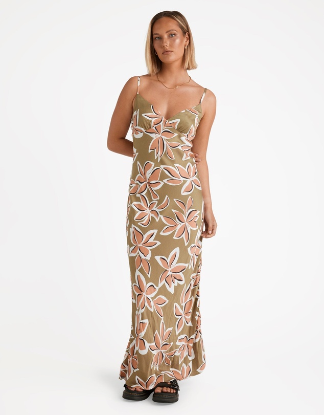 Volcom - Womens Psychonic Slippy Maxi Dress