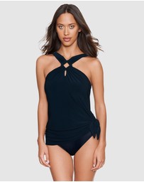 Magicsuit - Square Cut Beverly 2-in-1 Short Convertible Swimdress