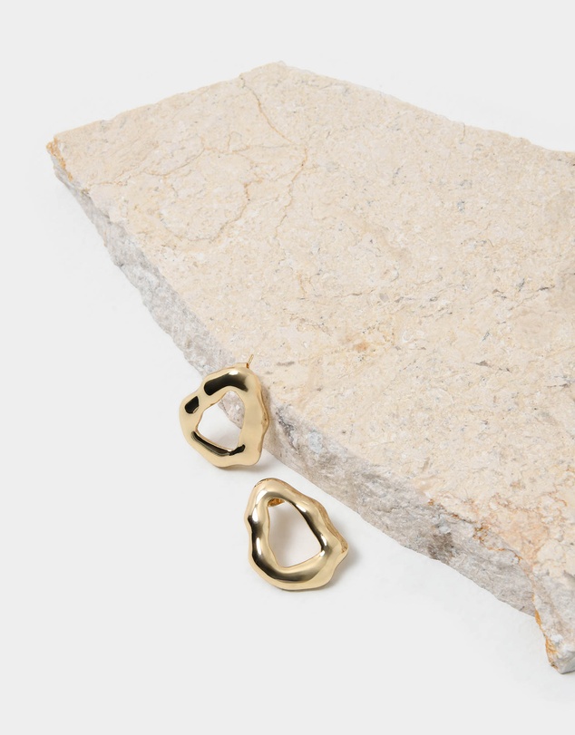 Forcast - Elif 16K Gold Plated Earrings