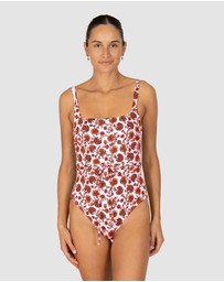 Baku Swimwear - Flamenco Square Neck One Piece Swimsuit