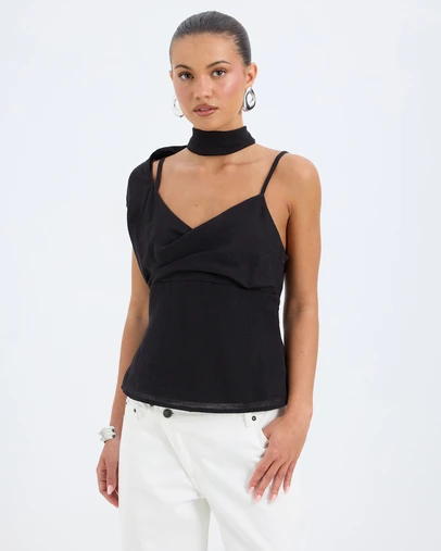 Calli - Estelle Scarf Top