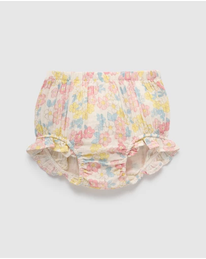Purebaby - Ruffle Bloomer-Kids-Babies