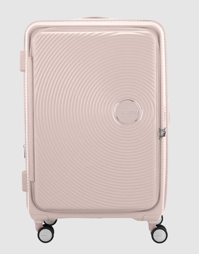 American Tourister - Curio Book Opening Large Suitcase Expandable (75Cm)