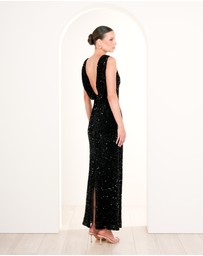 Pilgrim - Zanthe Boat Neck Gown
