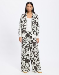 adidas Originals - Satin Cow Print Tracktop