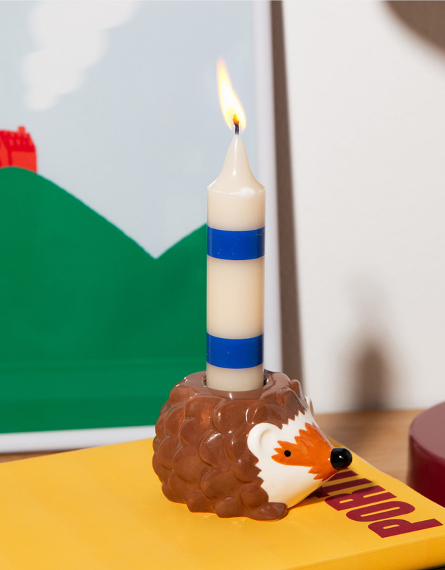 DOIY - Forest Candle Holder Hedgehog
