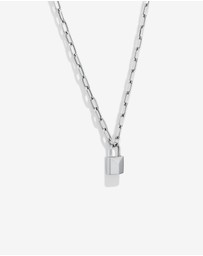 Michael Hill - Signature Lock Necklace in Sterling Silver