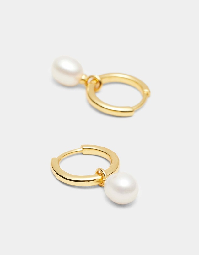 MIMCO - Purete Charm Hoop Earrings