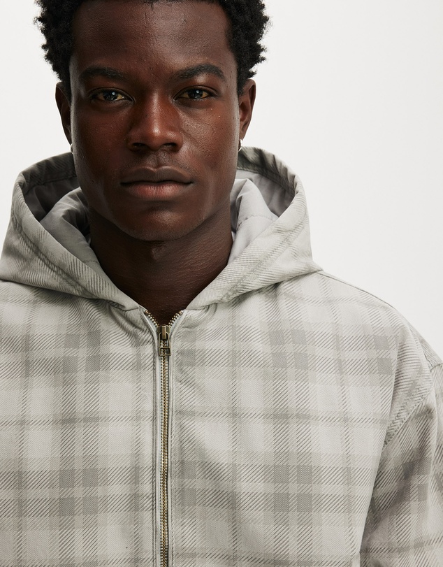 Cotton On - Cropped Hooded Bomber