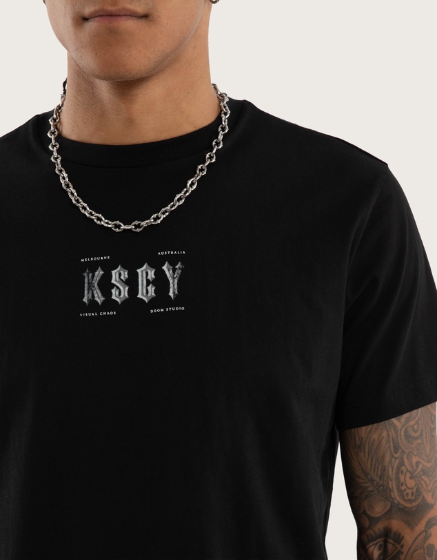 Kiss Chacey - Encryption Dual Curved Tee