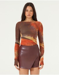 Madison The Label - Ariane L/S Top