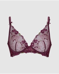Hunkemoller - Peonie Non-Padded Underwired Longline Bra