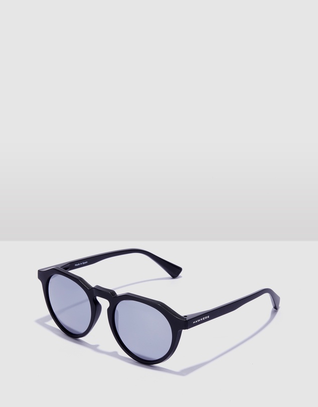 Hawkers Co - Black Chrome Warwick Raw Sunglasses for Men and Women UV400