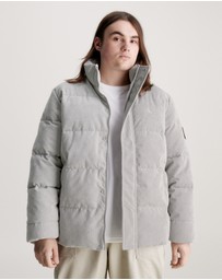Calvin Klein Jeans - Oversized Corduroy Puffer Jacket