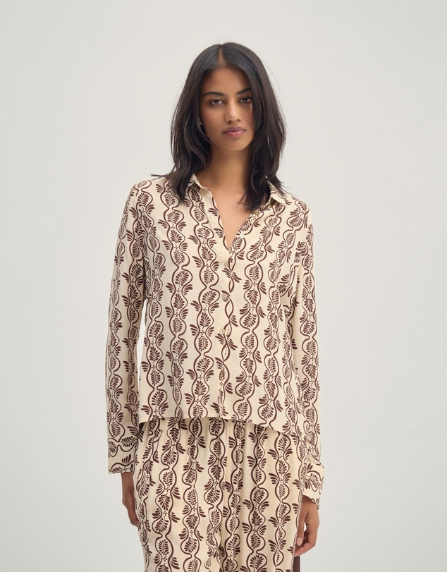 Oxford - Poppy Printed Shirt
