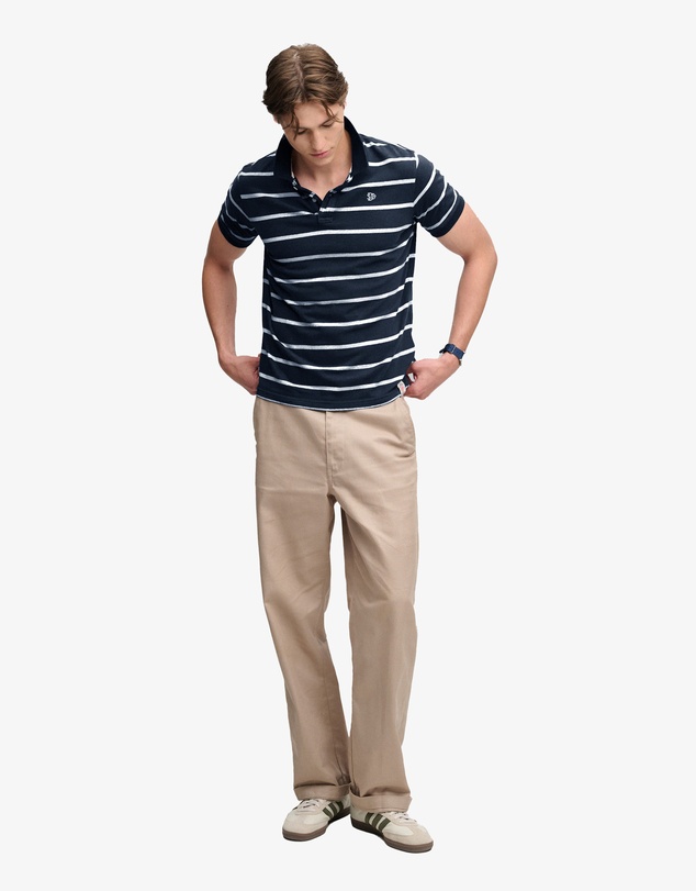 Superdry - Vintage Stripe Jersey Polo