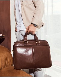 Pierre Cardin - Pierre Cardin Men's Rustic Business Computer Bag