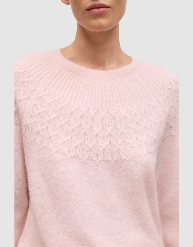 Trenery - Alpaca Merino Cable Yoke Knit