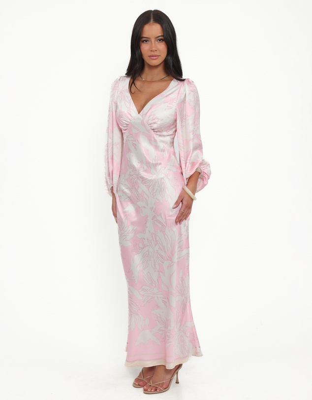 Petal & Pup - Varly Long Sleeve Dress - Pale Pink