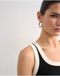 TOPSHOP - Raja Rib Scoop Neck Vest