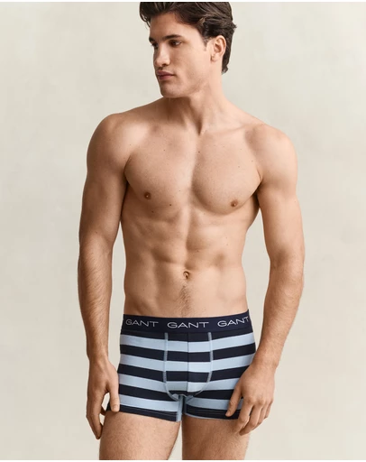 Gant - 3 Pack Stripe Trunks