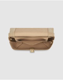 Oroton - Etta Medium Suede Clutch