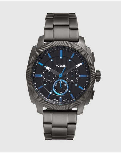 Fossil - Machine Gun-Metal Chronograph Watch