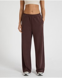 All Fenix - Soft Luxury Pin Tuck Wide Leg Track Pant
