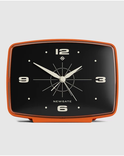 Newgate - Newgate Brooklyn Alarm Clock - Orange