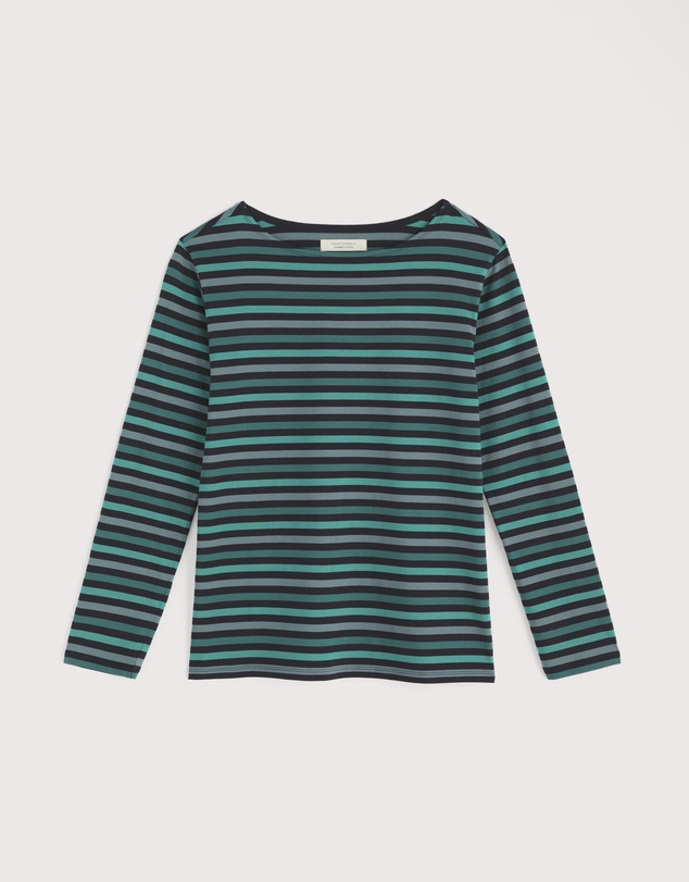Seasalt - Seasalt Cornwall Green Sailor Shirt