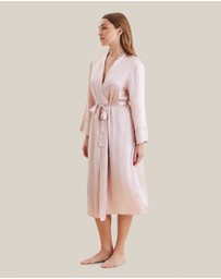 Papinelle - Audrey Washable Silk Long Robe