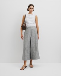 Country Road - Linen Wide Leg Pant