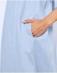 AERE - Dovie Linen Maxi Dress