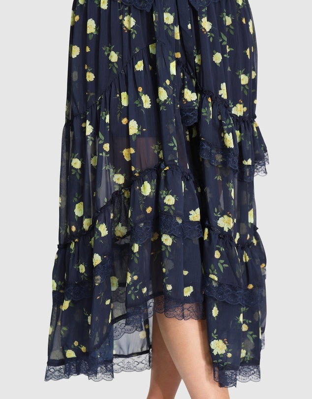 Belle & Bloom - Wanderlace Ruffle Skirt