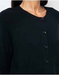 AERE - Nia Cotton Cashmere Blend Cardigan