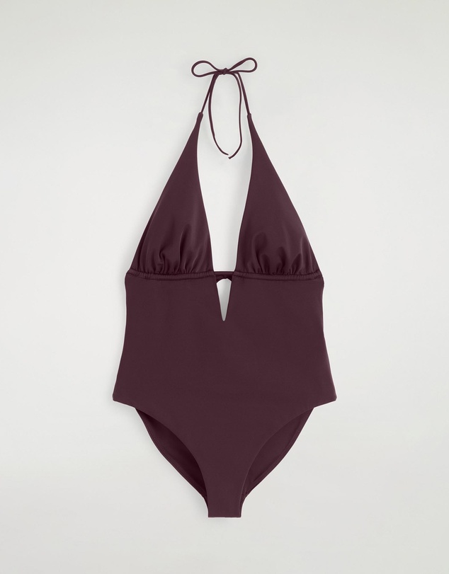 COS - Plunge-Neck Swimsuit