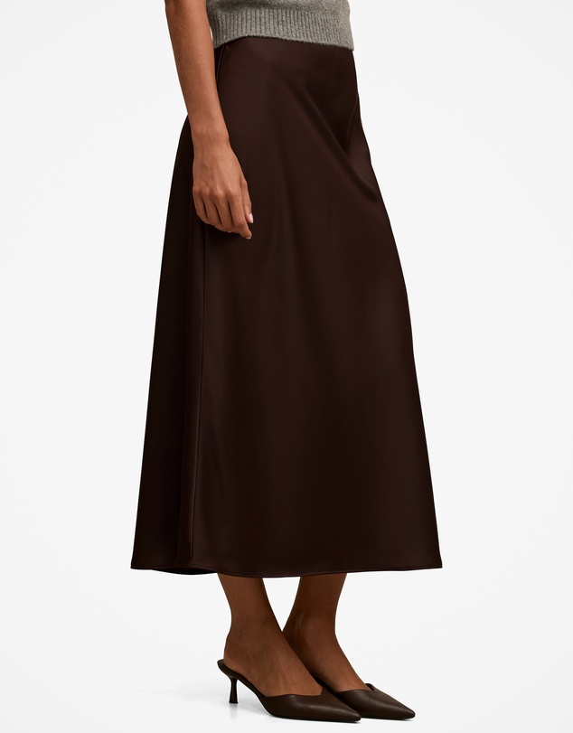 Forever New - Sally Satin Column Skirt