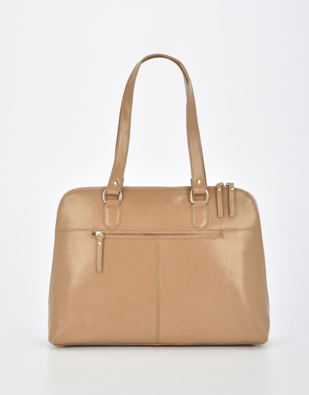 Cobb & Co - Fawkner Structured Leather Business Bag
