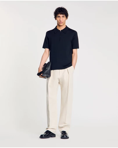 Sandro - Pablo Zip Sweater