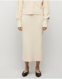 FRIEND of AUDREY - Linnea Cotton Knit Skirt