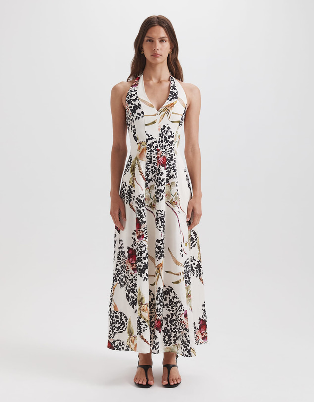 SABA - Fiora Halter Maxi Dress