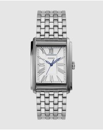 Fossil - Carraway Silver Tone Analogue Watch