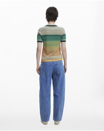 Desigual - Landscape knit t-shirt