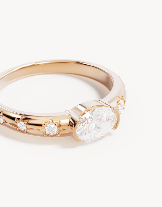 By Charlotte - Celestial Skies Ring