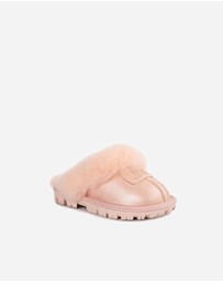 Ozwear Connection Uggs - Ugg Kids Coquette Metallic Slipper