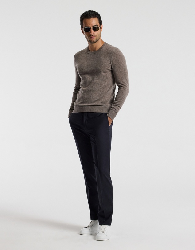 Calibre - Ultra Fine Merino Wool Sweater Mocha