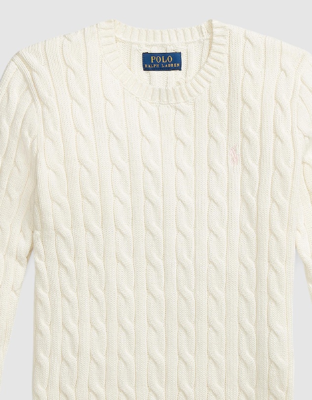 Polo Ralph Lauren - Cable-Knit Cotton Sweater - ICONIC EXCLUSIVE - Teens