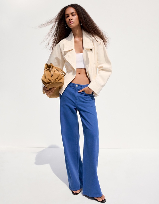 M.N.G - Low-Rise Wide Leg Jeans